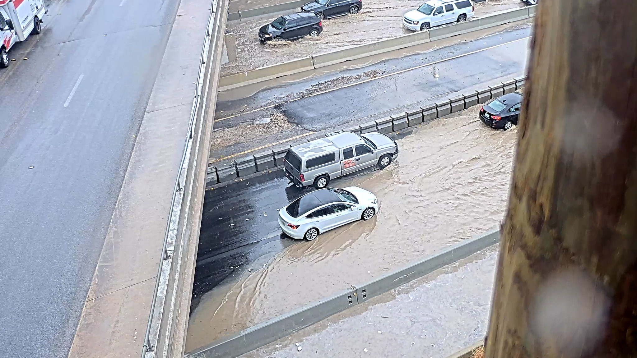 I-35 and Riverside Dr Flooding Oct 1