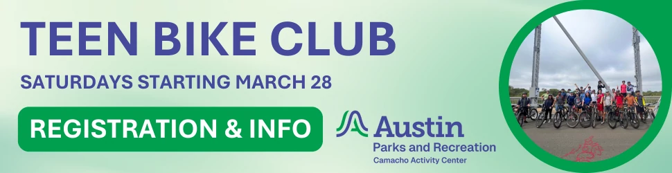 Teen Bike Club Starting Saturday March 28