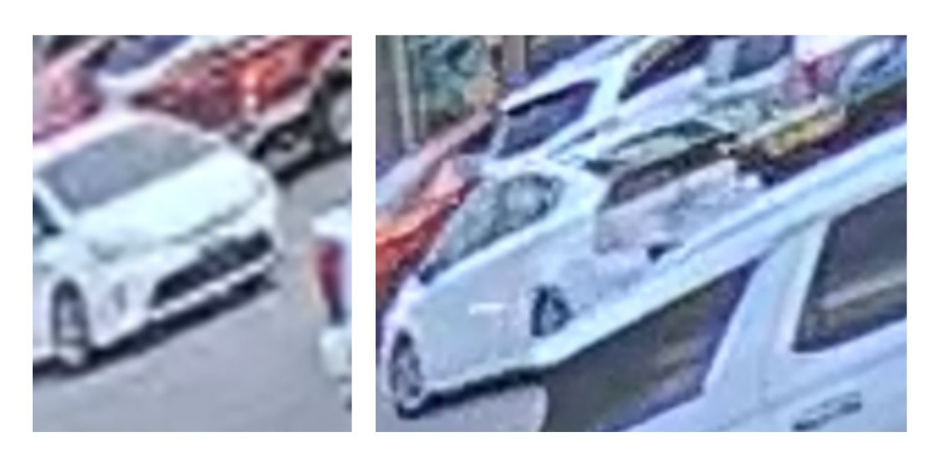 credit card abuse suspect vehicle photos