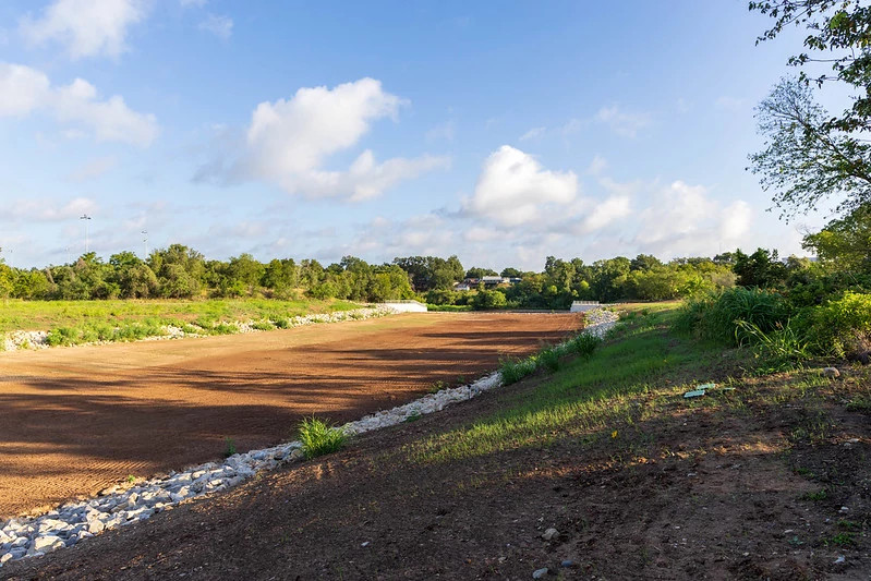 creek channel looking towards Colorado River