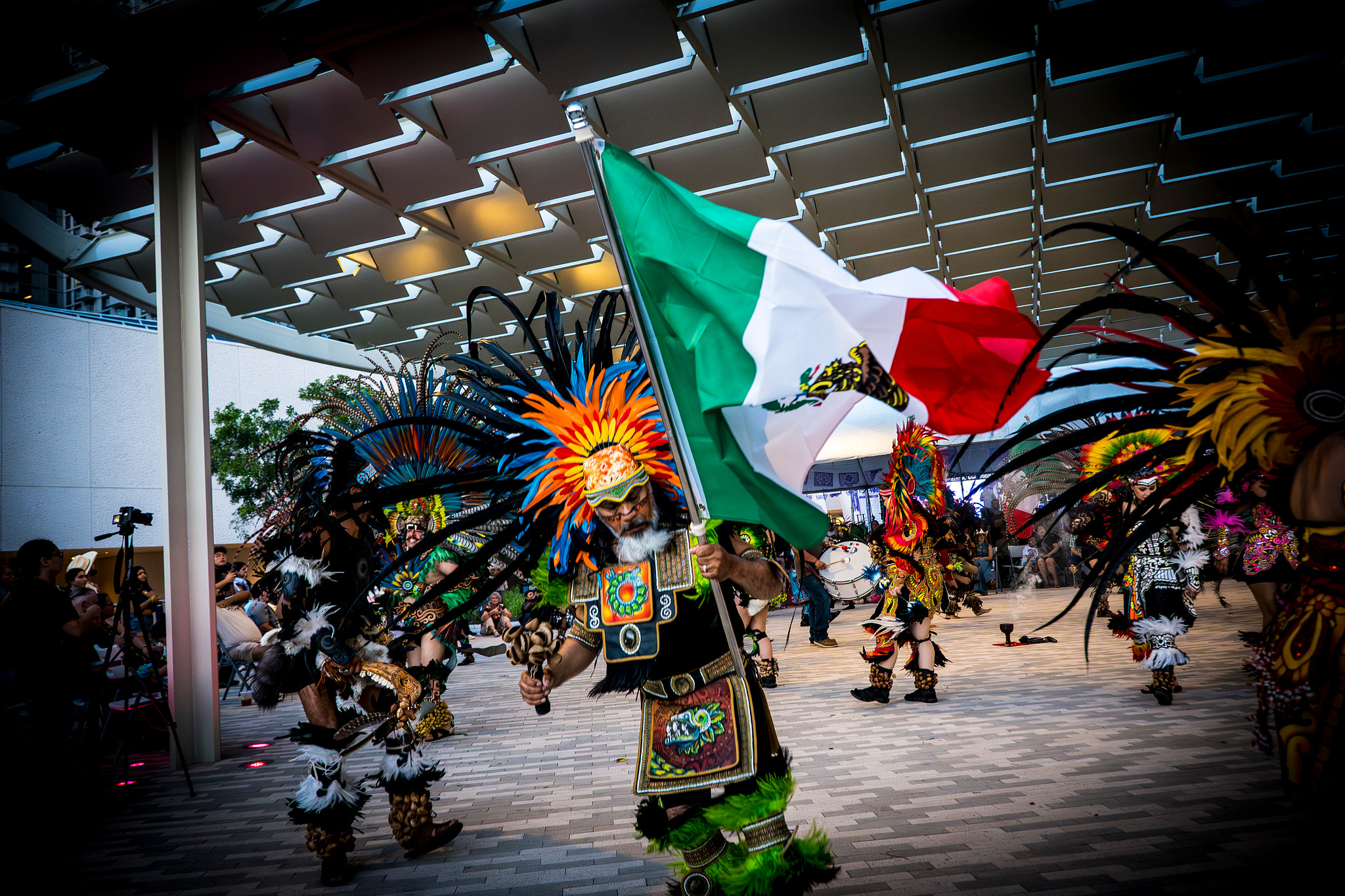 ESB MACC Reopening Danza Azteca