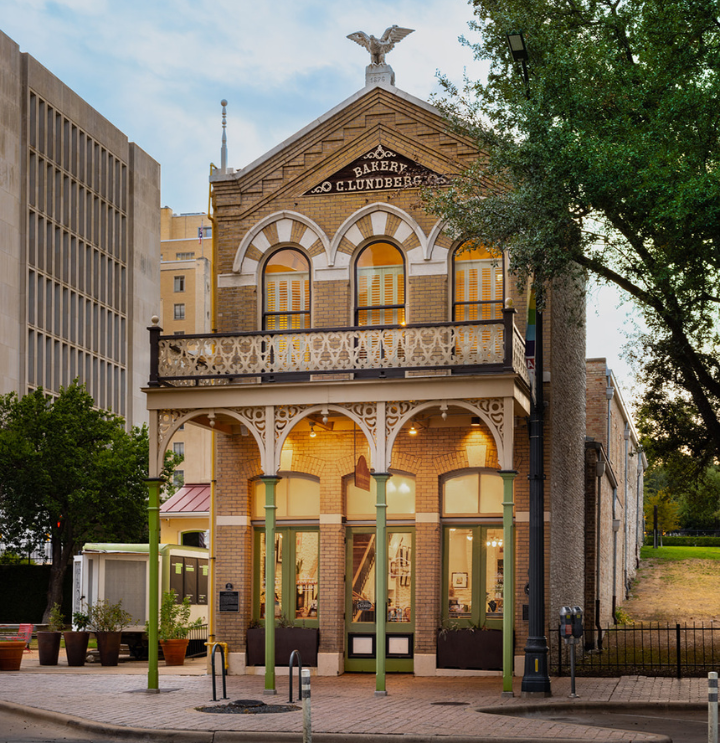 exterior of historic building
