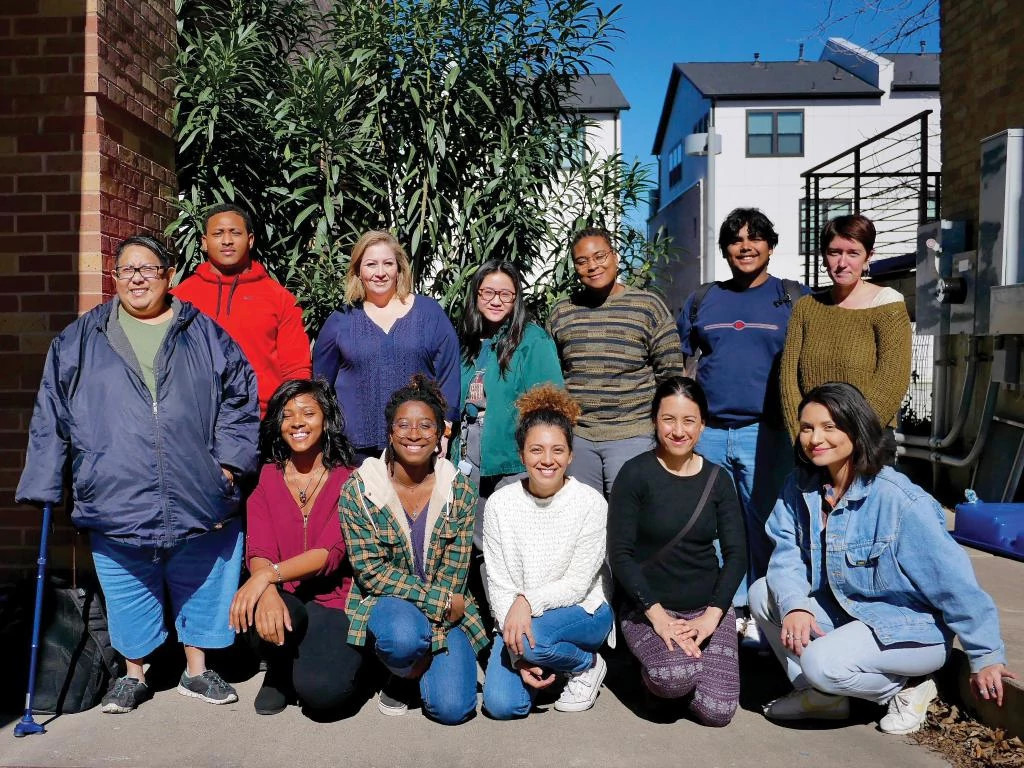 A photo of the Community Climate Ambassadors.