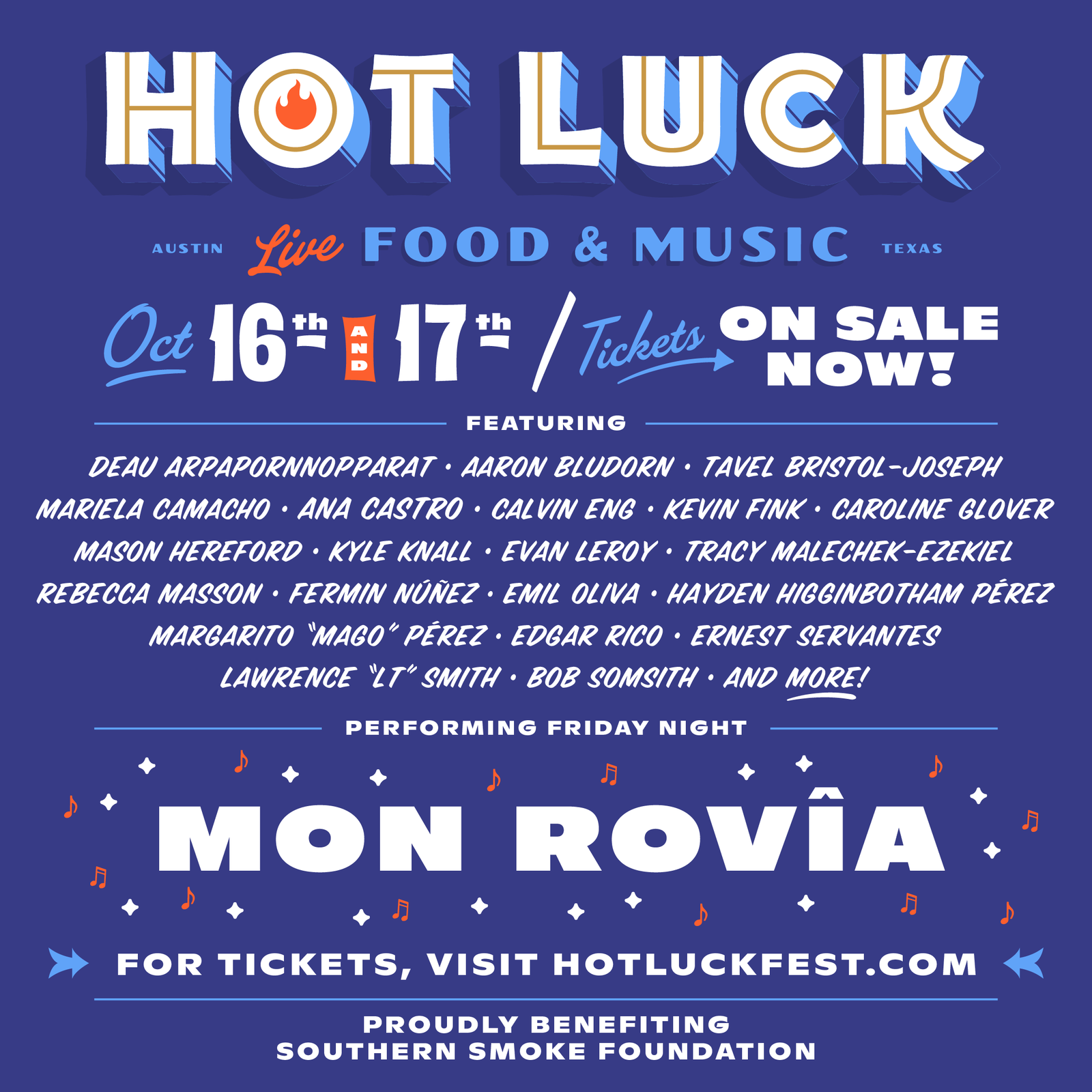 AACHF & Franklins HotLuck Live Food and Music Festival