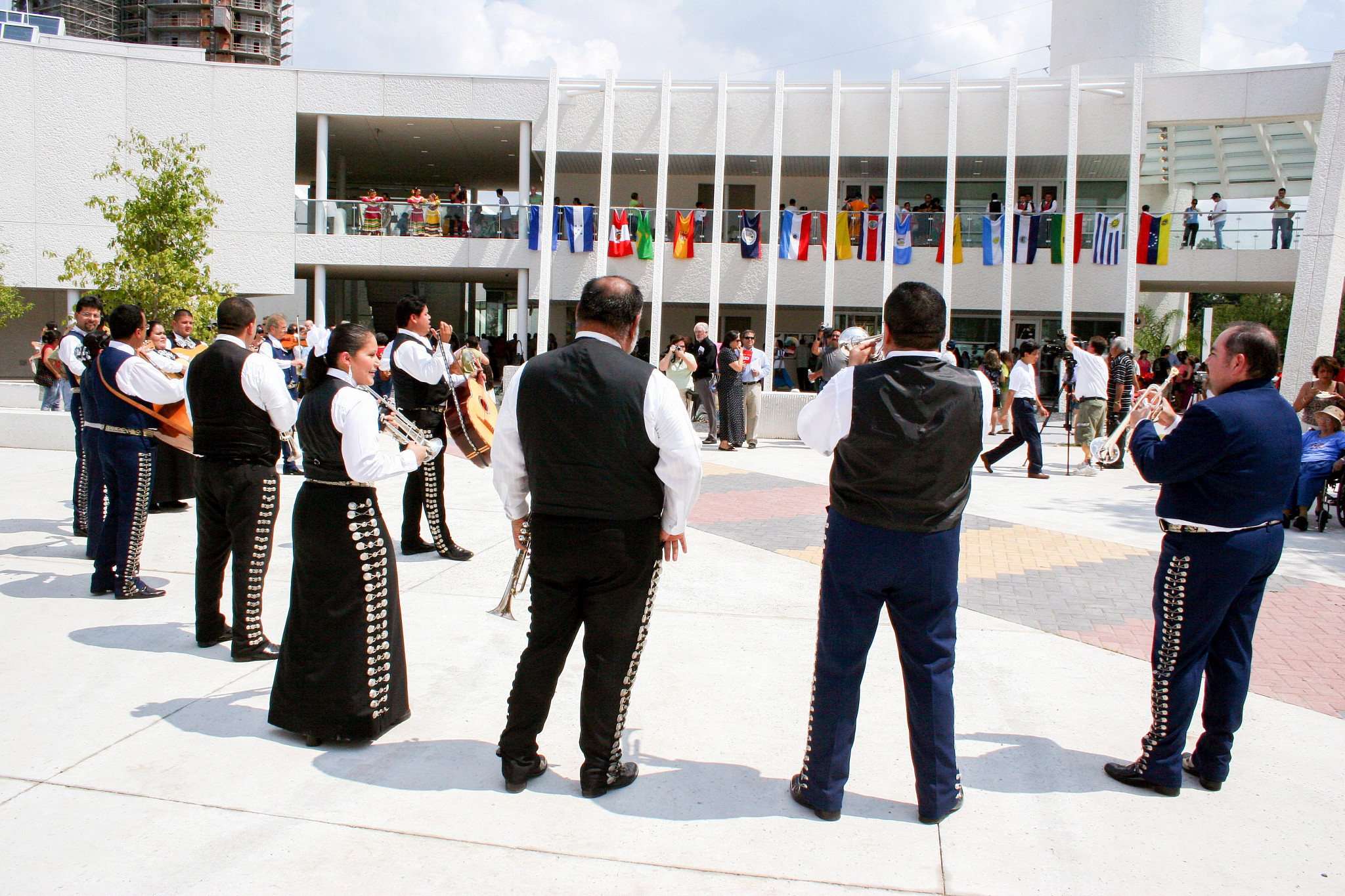ESB MACC Mariachis on the North Lawn at the opening of the MACC in 2007