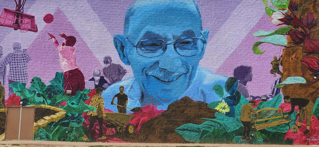 Gus Garcia Recreation Center Mural