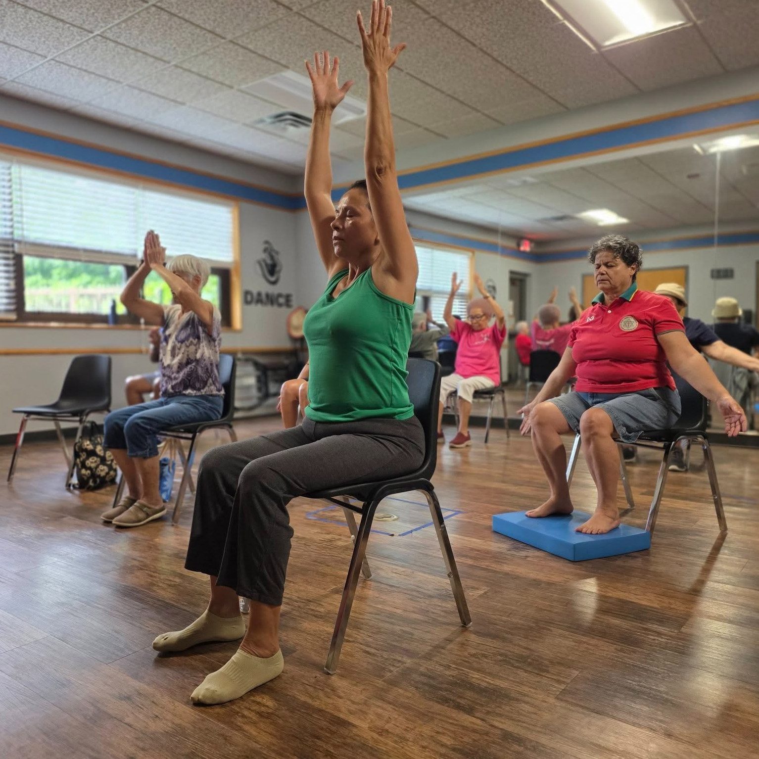 Conley-Guerrero Senior Activity Center Chair Yoga
