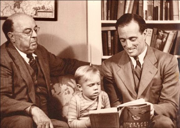 John Lomax, Sr., John Lomax, Jr., and John Lomax II