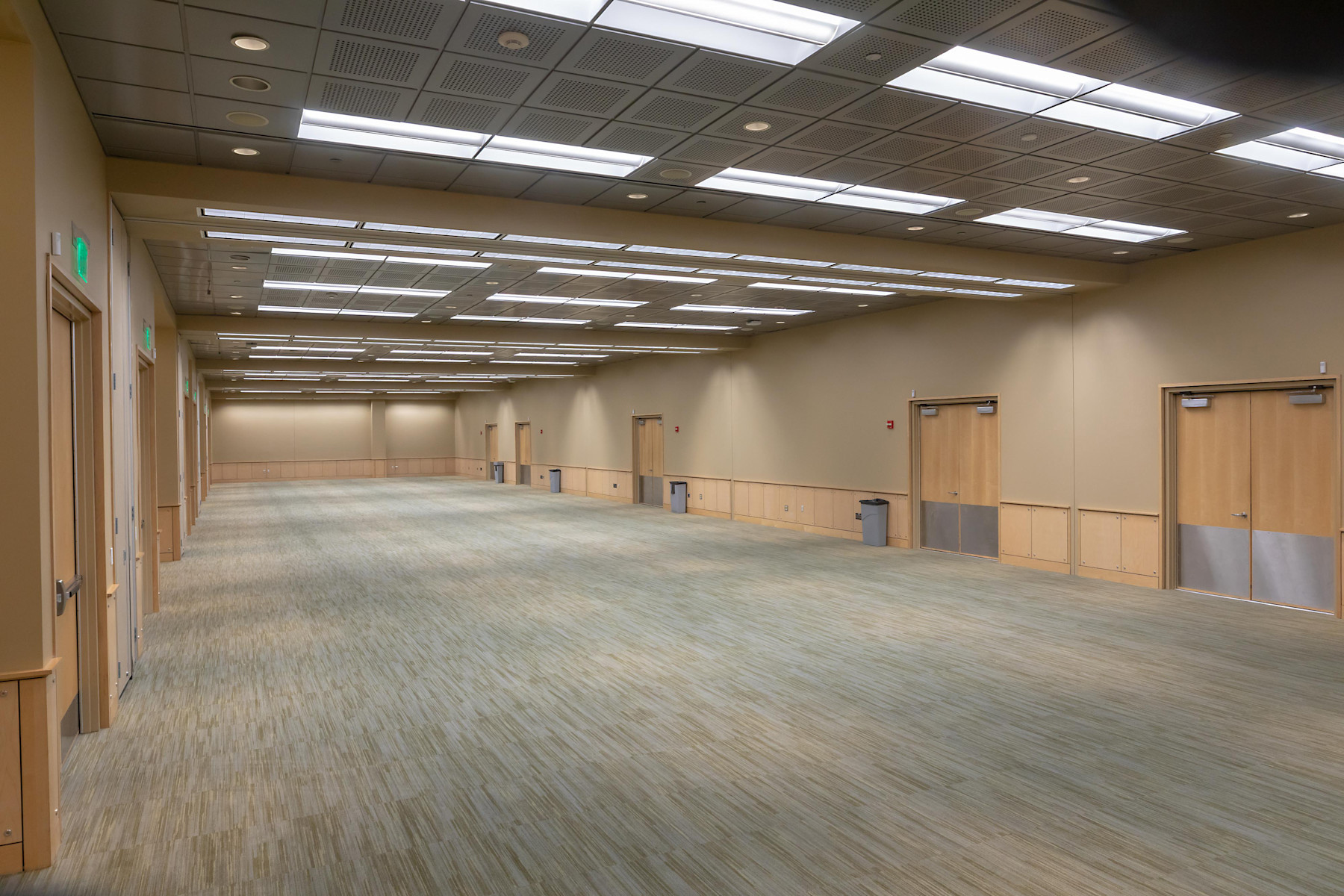 Image of the inside of an empty Palmer Events Center meeting room