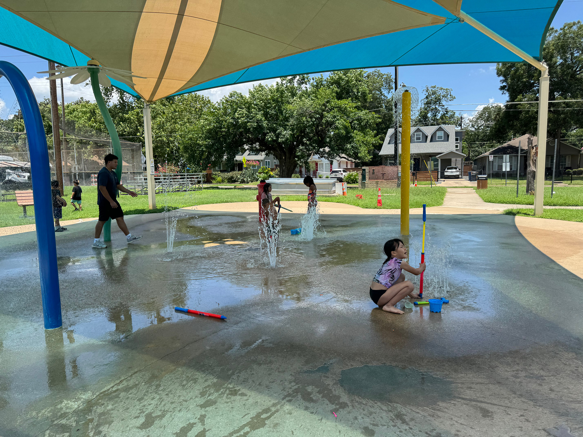 Metz Splash Pad at Rodolfo Rudy Mendez Recreation Center