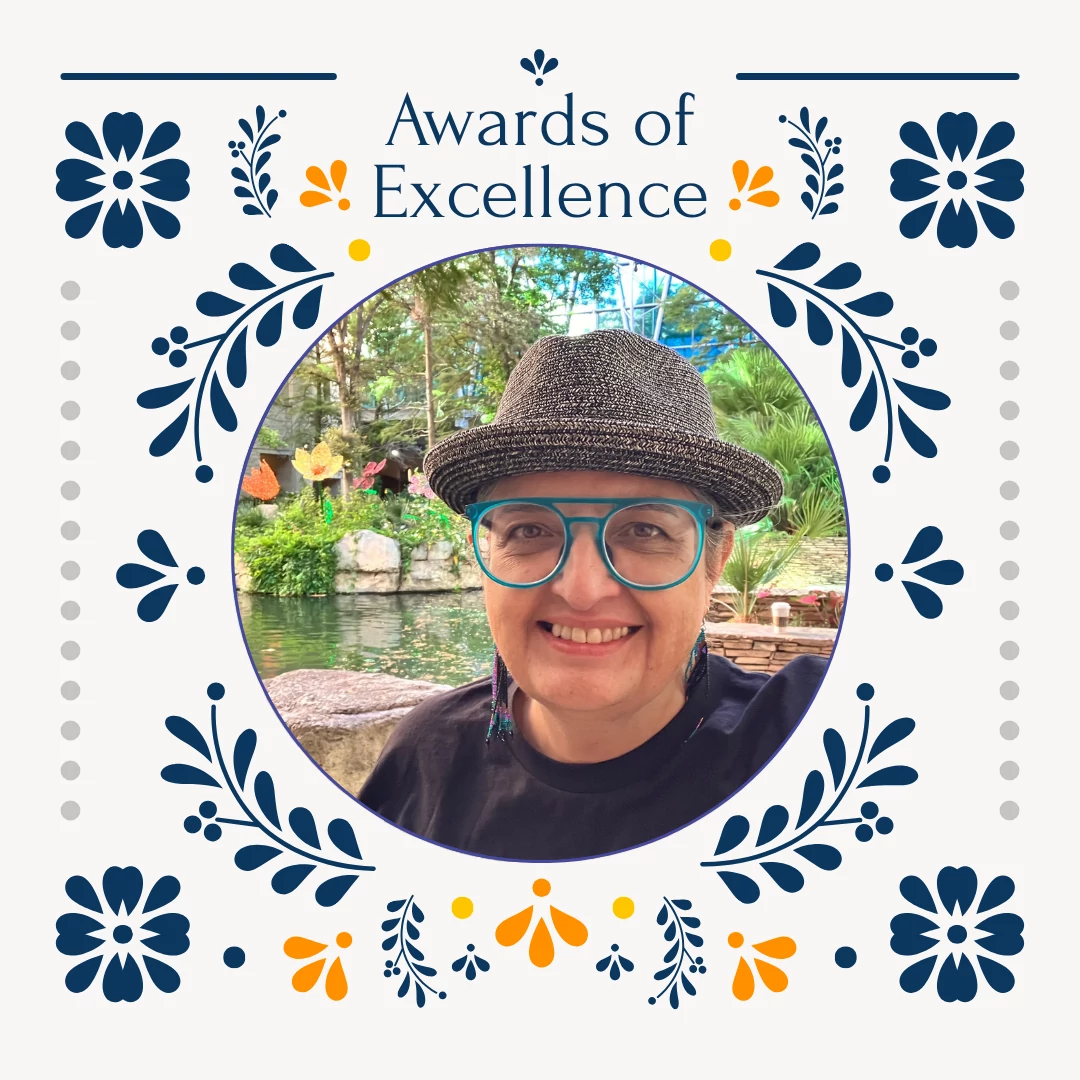 Portrait image of Austin-based educator and civic servant, Lora Yvette Alaniz