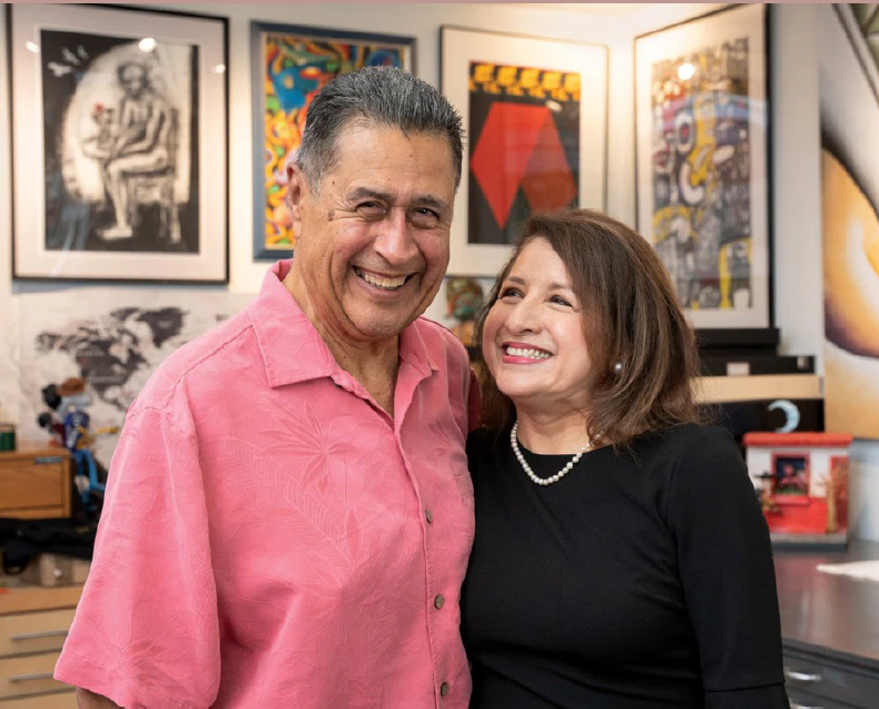 Gilberto Cardenas Dolores Carillo- photo of a loving couple