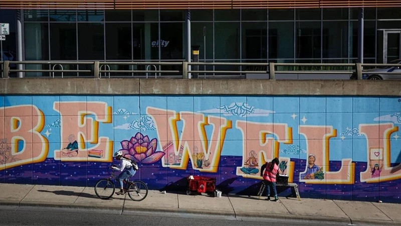 City of Austin - Be Well Mural