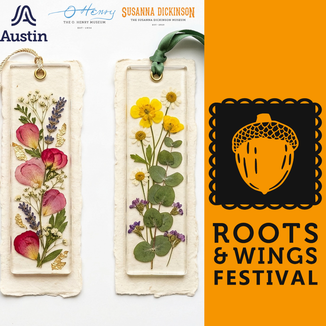 Pressed Flower Bookmarks at BSMS