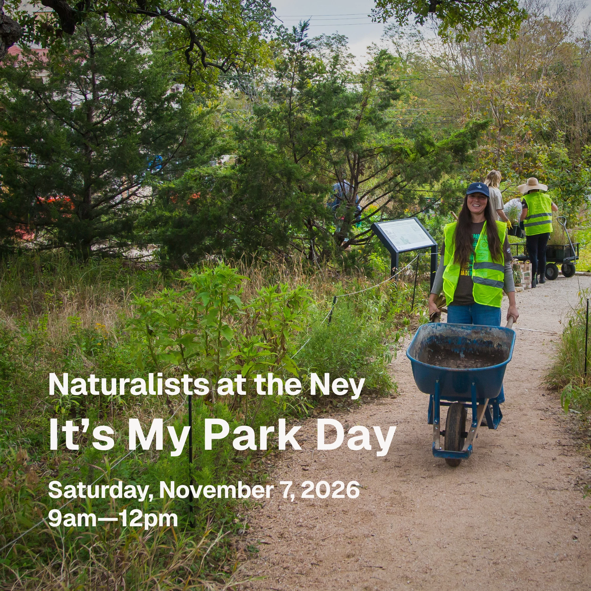 It's My Park Day at Elisabet Ney Museum