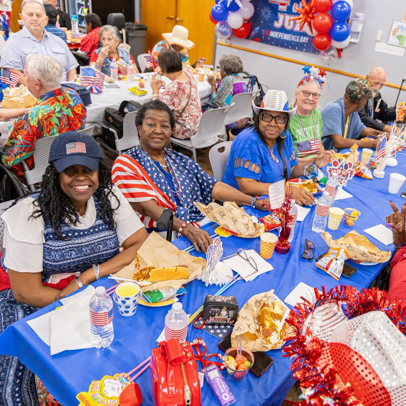 Conley-Guerrero Senior Activity Center 4th of July  Celebration