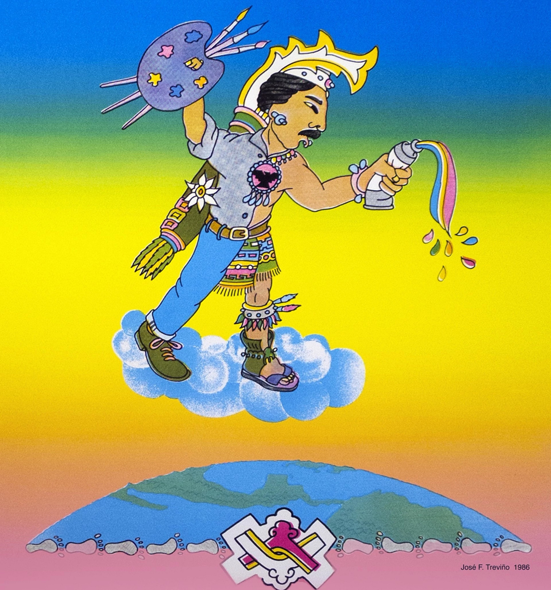 MACC exhibits mitote jose trevino