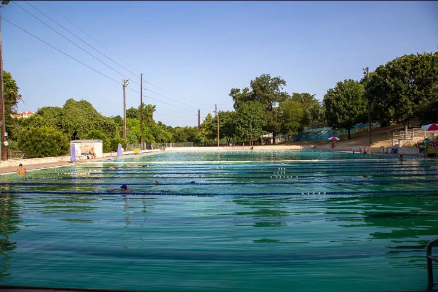 Deep Eddy Pool Deep End, Austin Parks and Recreation, Austin, TX