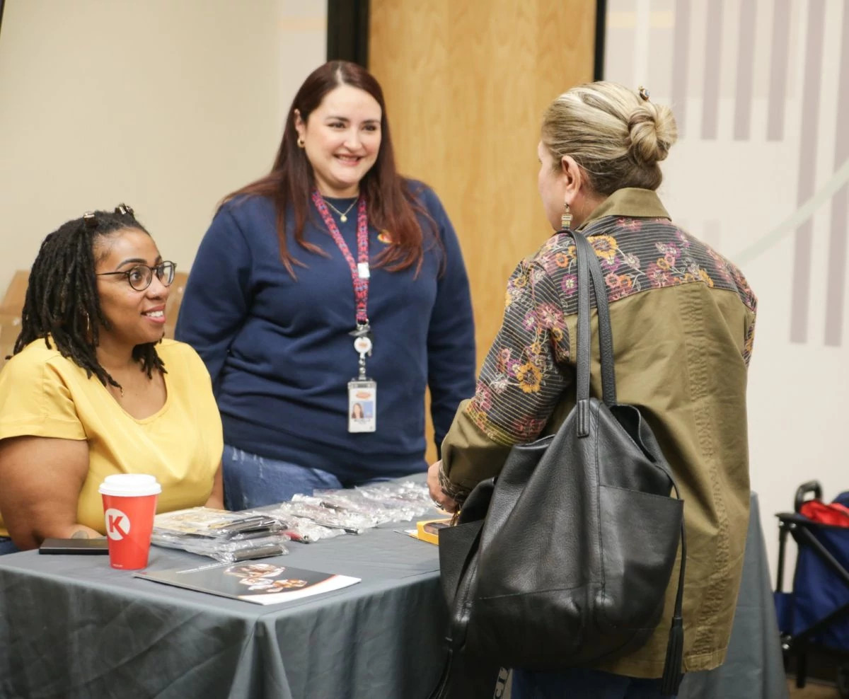 Austin resident attends event at customer service center