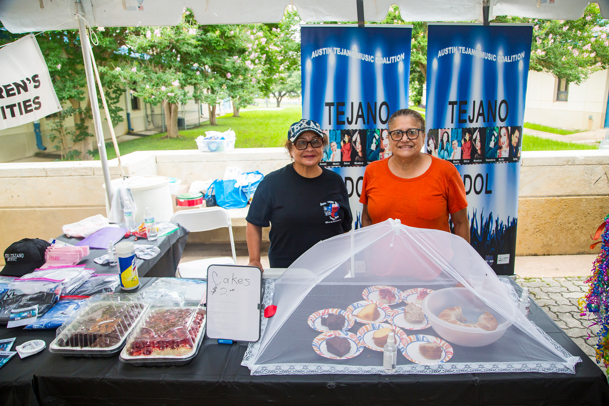 ESB MACC Viva Mexico Austin Tejano Music Coalition Table