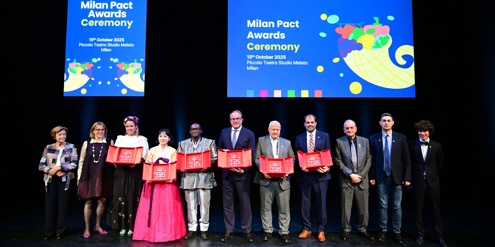 Winners of the 2025 Milan Pact Awards
