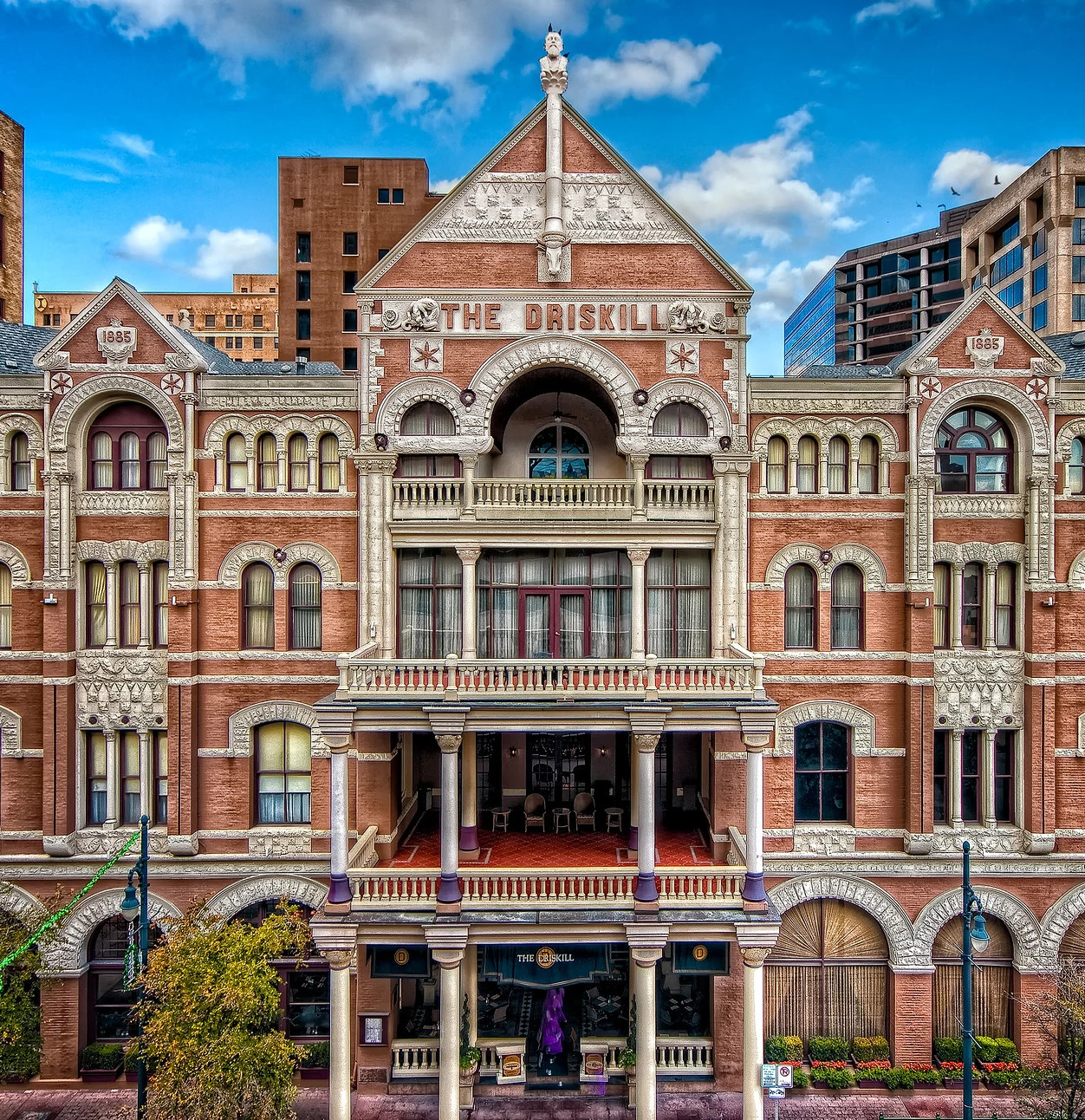 The iconic Driskill Hotel