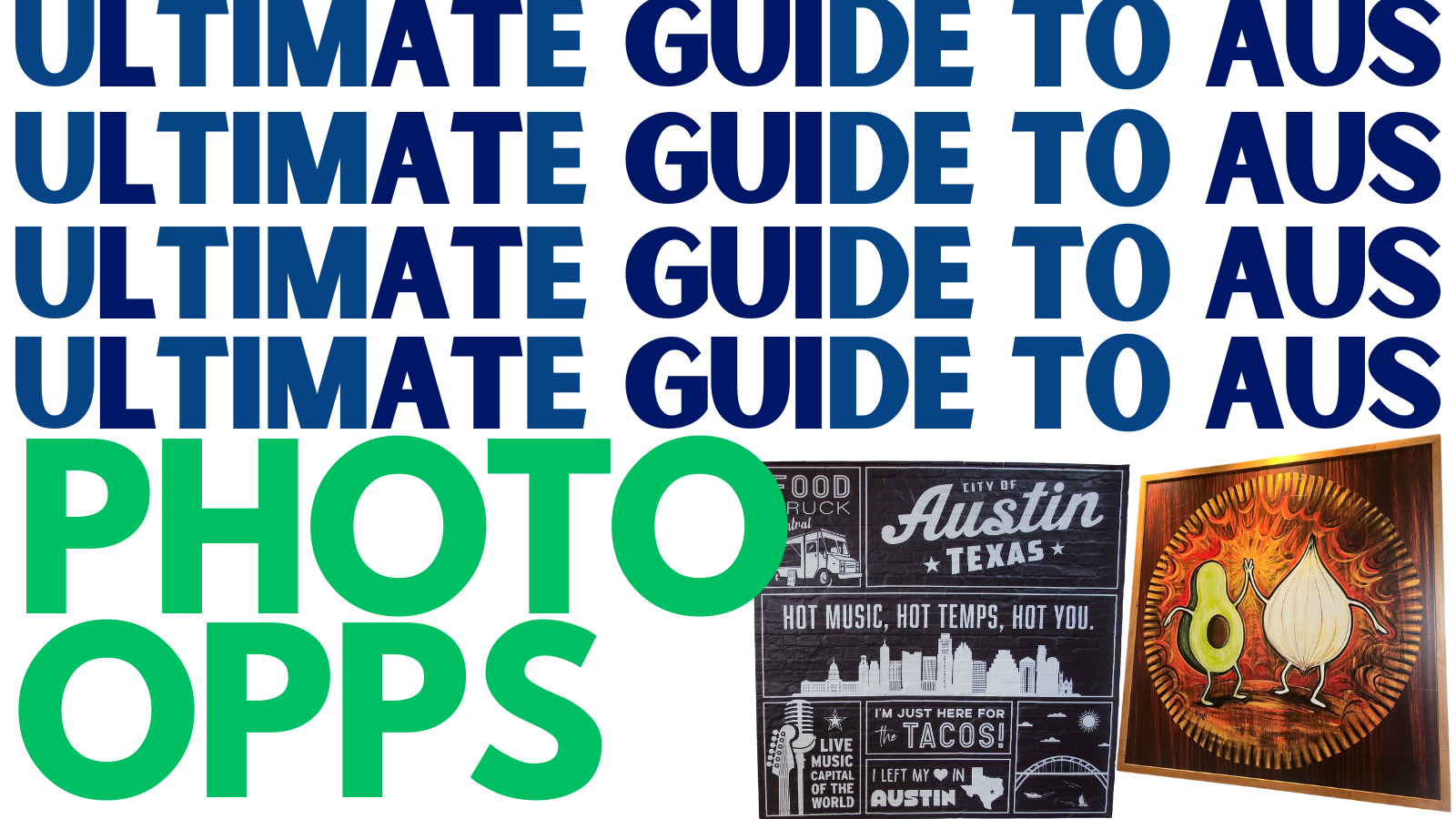 The Ultimate Guide to AUS: Photo opp spots - One-of-a-kind selfie ...
